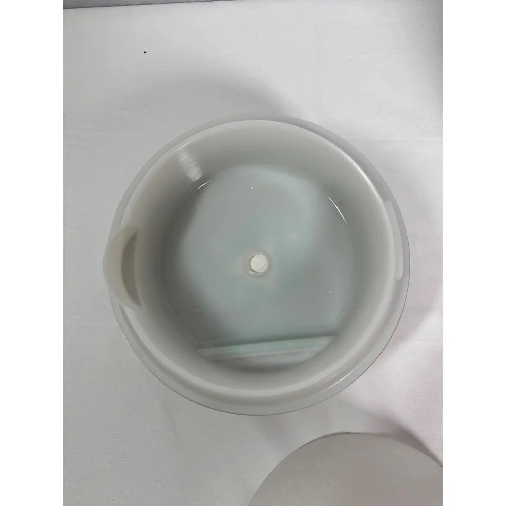 Scentsy Fleur Gray Deluxe Diffuser Ultrasonic Essential Oil Mist White Floral
